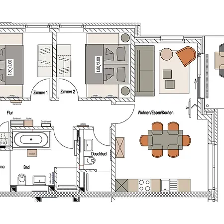 Apartment Pl Peter's 1 *